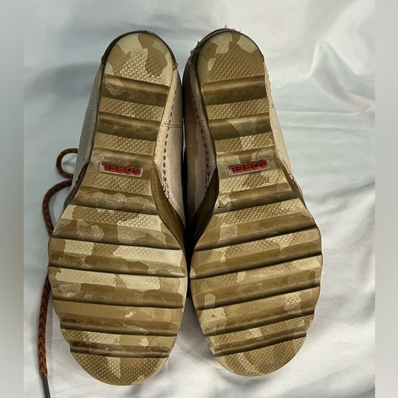 SOREL 1964 Premium Canvas Wedge FOSSIL- SANGUINE Size 8 - Picture 6 of 12